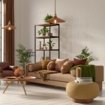 Luxury modern classic interior living room combine katameya dunes residence